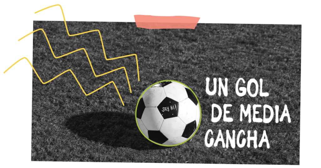 Un gol de media cancha